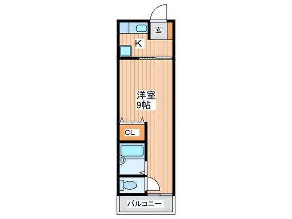 橋波東之町２丁目文化の物件間取画像